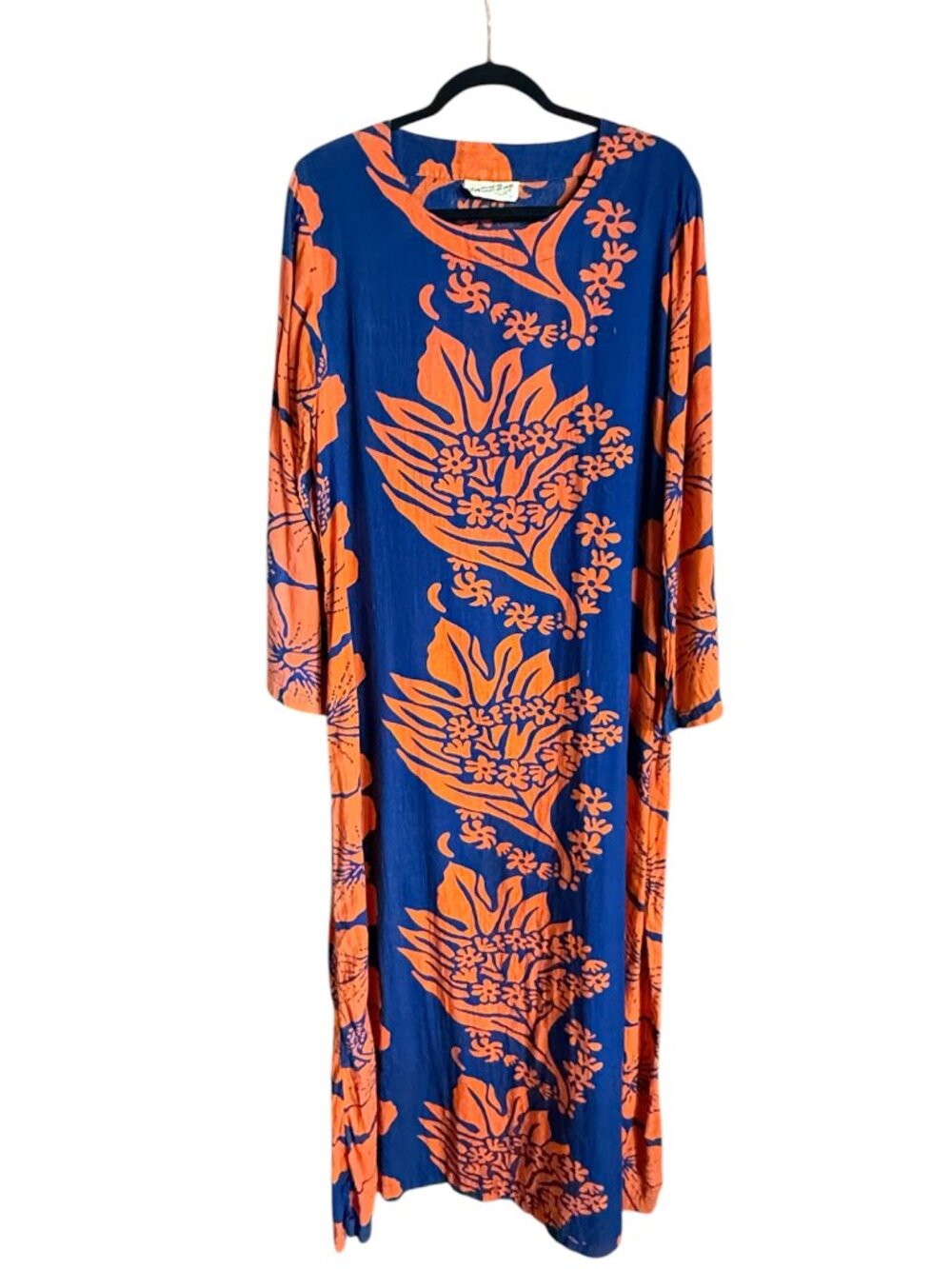Rare Vintage Shopping International Cotton Maxi Caftan – Made in Pakistan